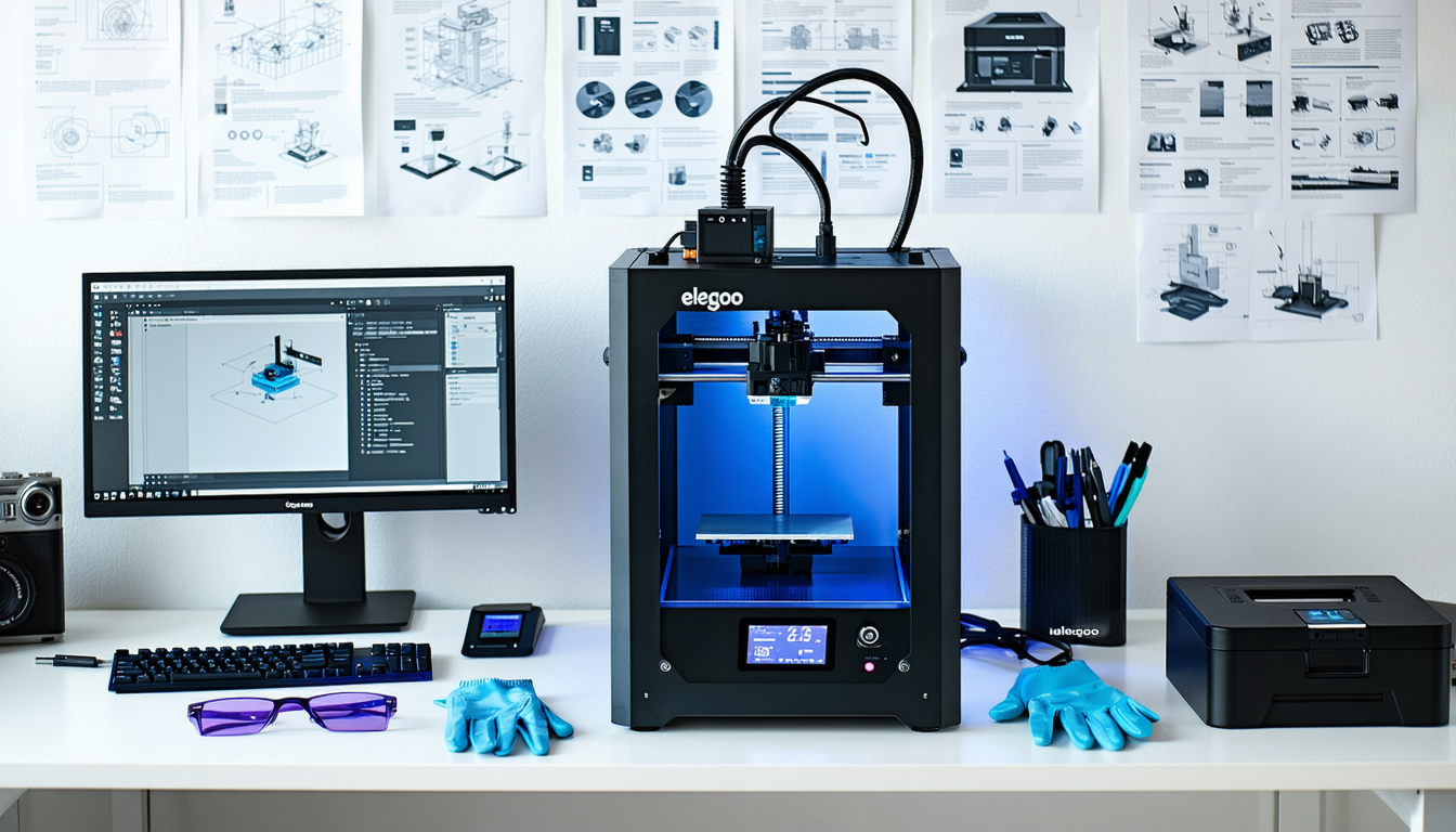 Elegoo guide 2025 : comment bien débuter avec une imprimante 3D résine