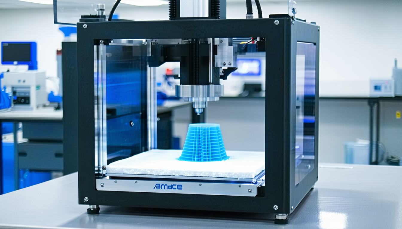 Amace présente la STLR 120 : imprimante 3D LPBF compacte en métal pour la recherche et l&rsquo;outillage