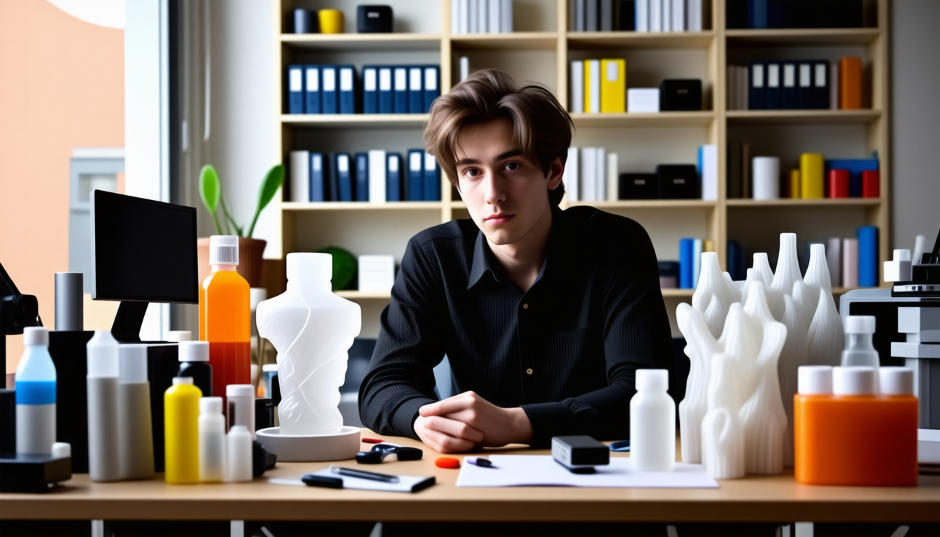 Après une semaine d&rsquo;apprentissage de l&rsquo;impression 3D en résine : entre fatigue et découvertes