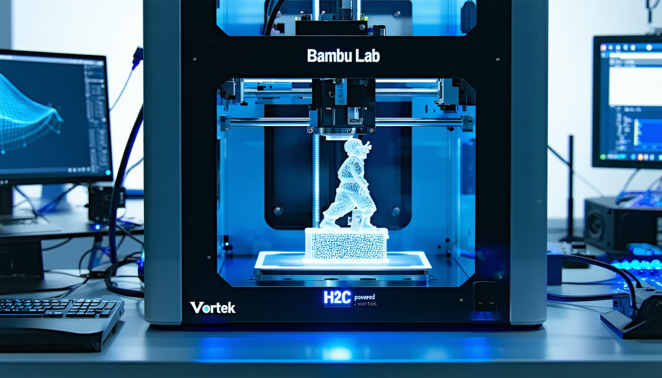 Bambu Lab dévoile l&rsquo;impression 3D de nouvelle génération avec sa H2C propulsée par Vortek