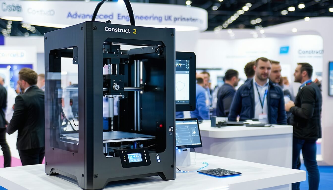 CONSTRUCT3D présente la nouvelle imprimante 3D industrielle Construct 2 au salon Advanced Engineering UK