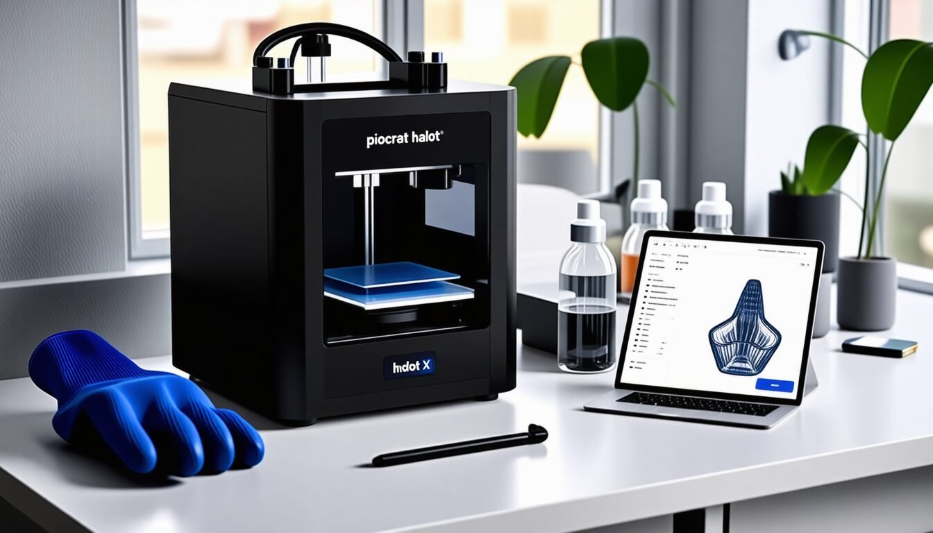 La Boîte à Outils du Créateur : Imprimante 3D Résine PioCreat HALOT-X1