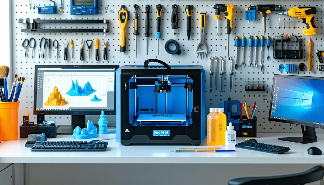 La Boîte à Outils du Créateur : Imprimante 3D Résine PioCreat HALOT-X1