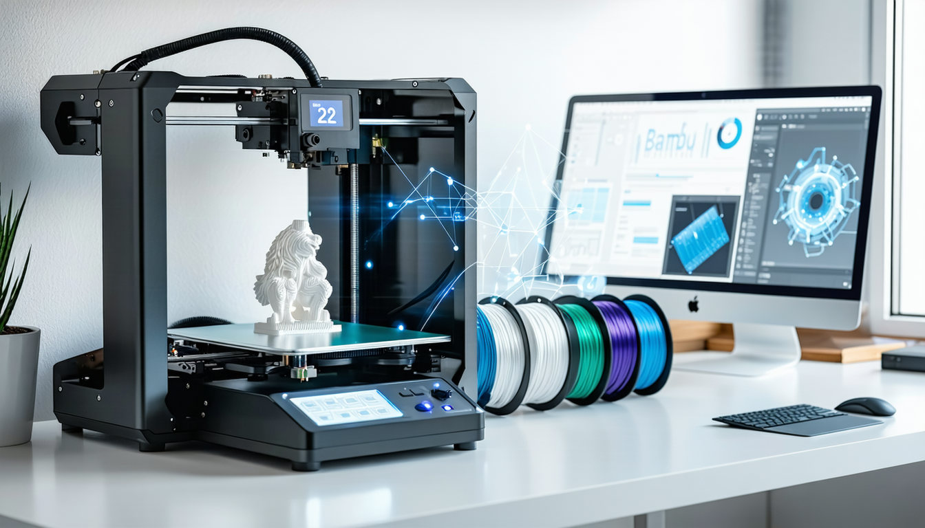 Lancement du H2C par Bambu Lab : Découvrez les spécifications techniques et le tarif de cette nouvelle imprimante 3D multi-matériaux