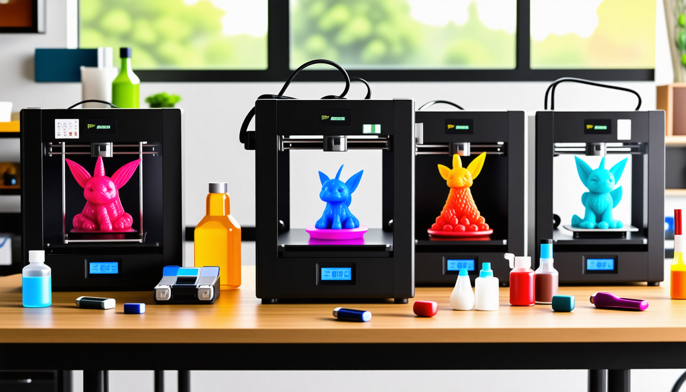 Top des imprimantes 3D à résine pour les novices en 2025