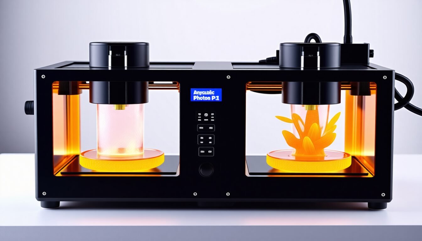 Double cuves, écran 14K et résine chauffée : plongée au cœur de l&rsquo;imprimante 3D révolutionnaire Anycubic Photon P1