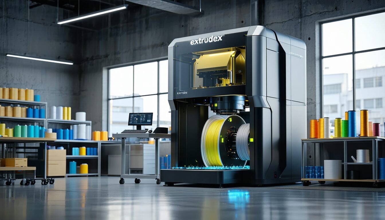 ExtrudeX : la machine révolutionnaire qui transforme vos impressions 3D ratées ou anciennes en nouveau filament recyclable (Campagne de financement participatif