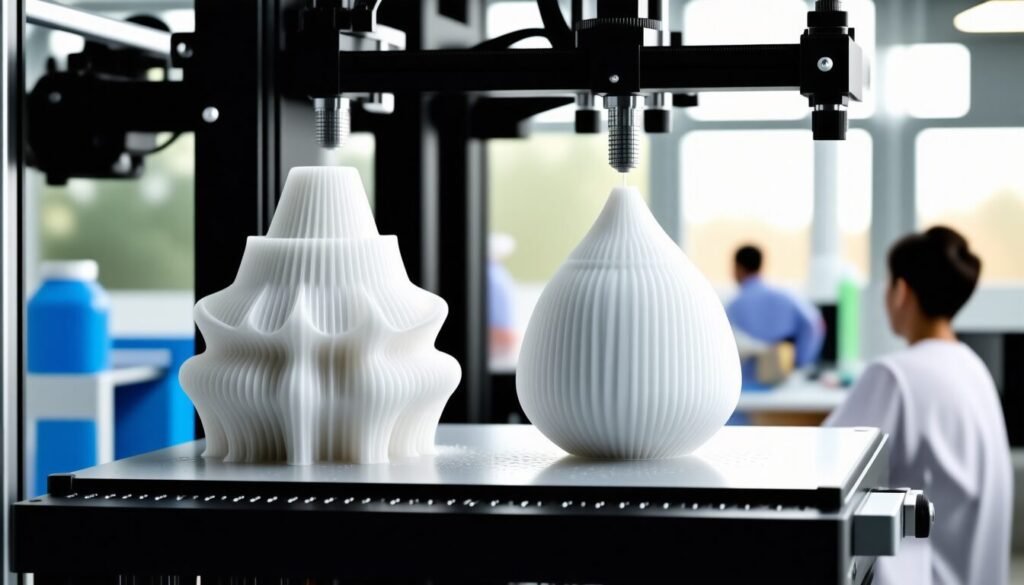 découvrez une méthode innovante d'impression 3d des matériaux thermodurcissables sans supports, qui accélère le processus et améliore l'efficacité de fabrication.