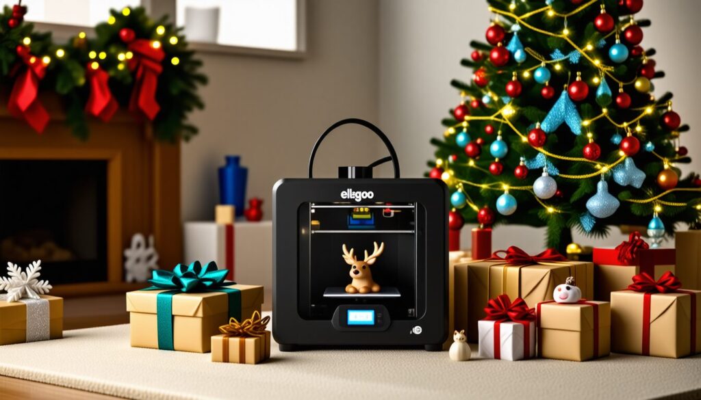préparez vos cadeaux de noël dès maintenant avec la vente exceptionnelle des imprimantes 3d elegoo. profitez d'économies allant jusqu'à 53% pour des fêtes créatives et inoubliables !