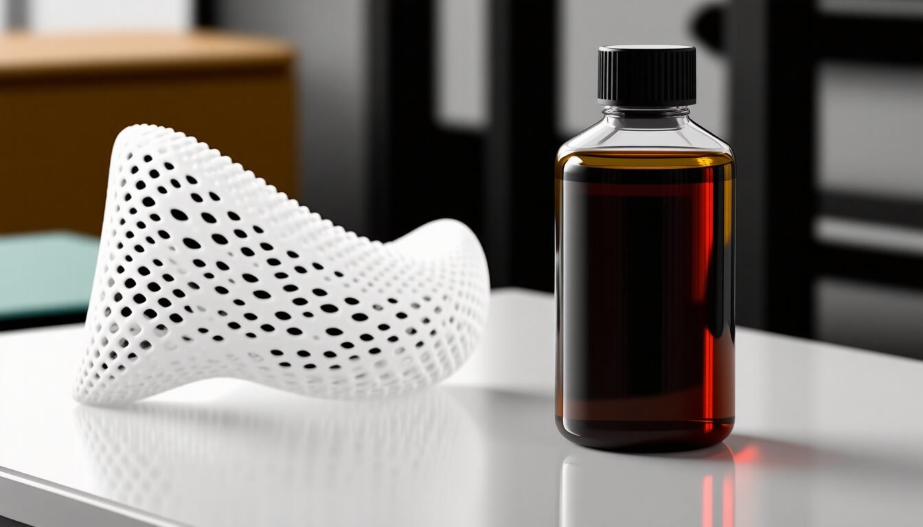 AmeraLabs lance une résine élastique pour impression 3D, offrant une souplesse durable à 140 $ la bouteille complète