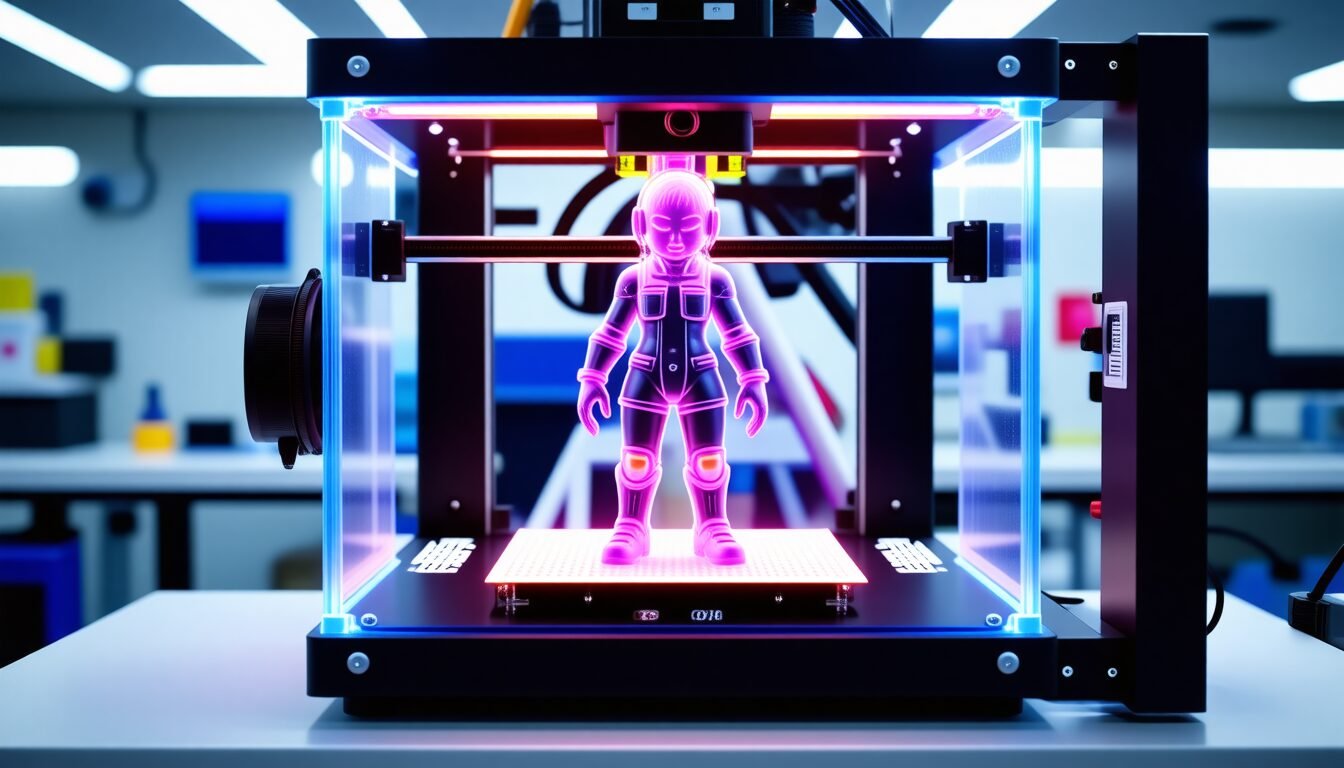 L’impression 3D en résine couleur complète : quand la science-fiction devient réalité